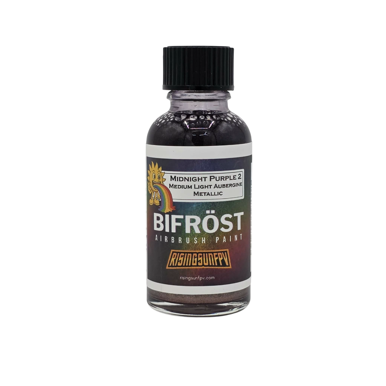 Bifrost Airbrush Paints - Midnight Purple 2 (Medium Light Aubergine Metallic)