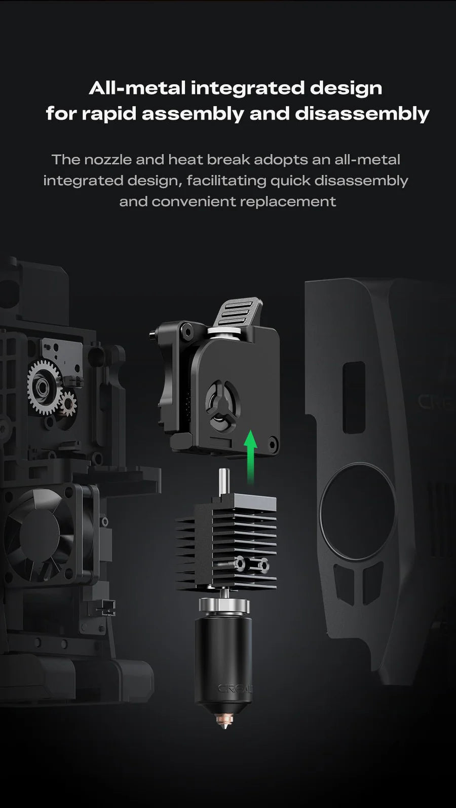 Creality K2 OEM Ceramic Hotend Kit