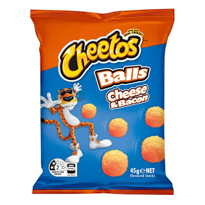 Cheetos Cheese And Bacon 45g