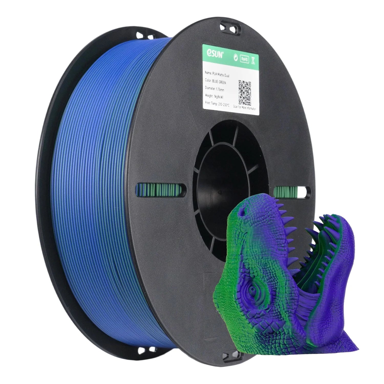 eSun Matte PLA 3D Print Filament 1.75mm 1kg