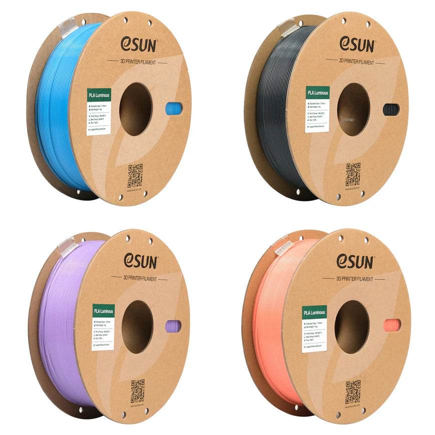 eSun PLA Solid Luminous 3D Print Filament 1.75mm 1kg - Rising Sun FPV