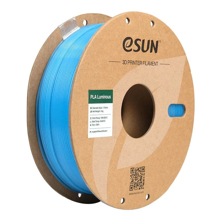 eSun PLA Solid Luminous 3D Print Filament 1.75mm 1kg - Rising Sun FPV