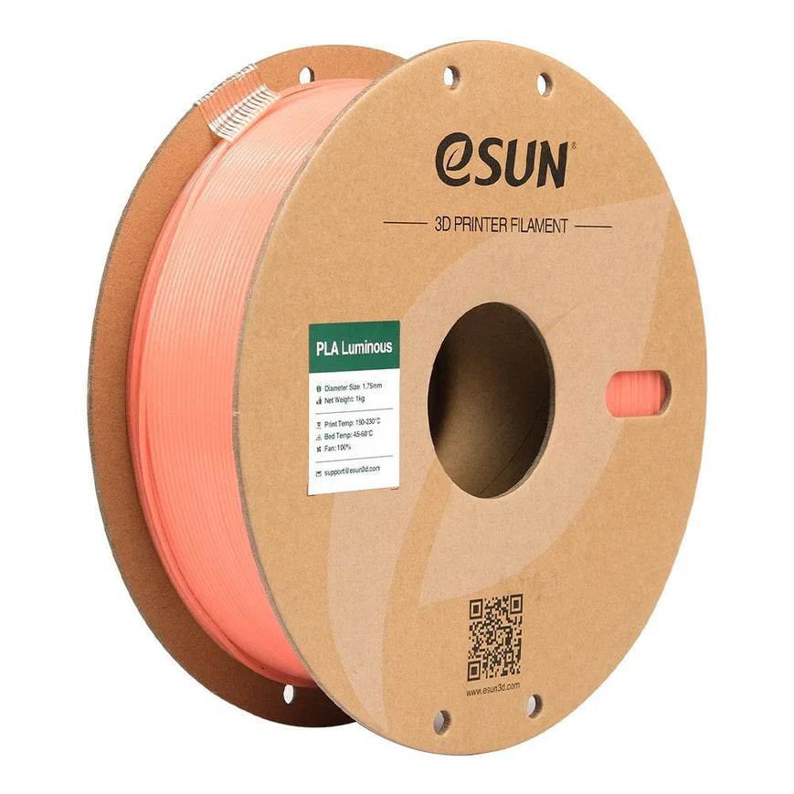 eSun PLA Solid Luminous 3D Print Filament 1.75mm 1kg - Rising Sun FPV