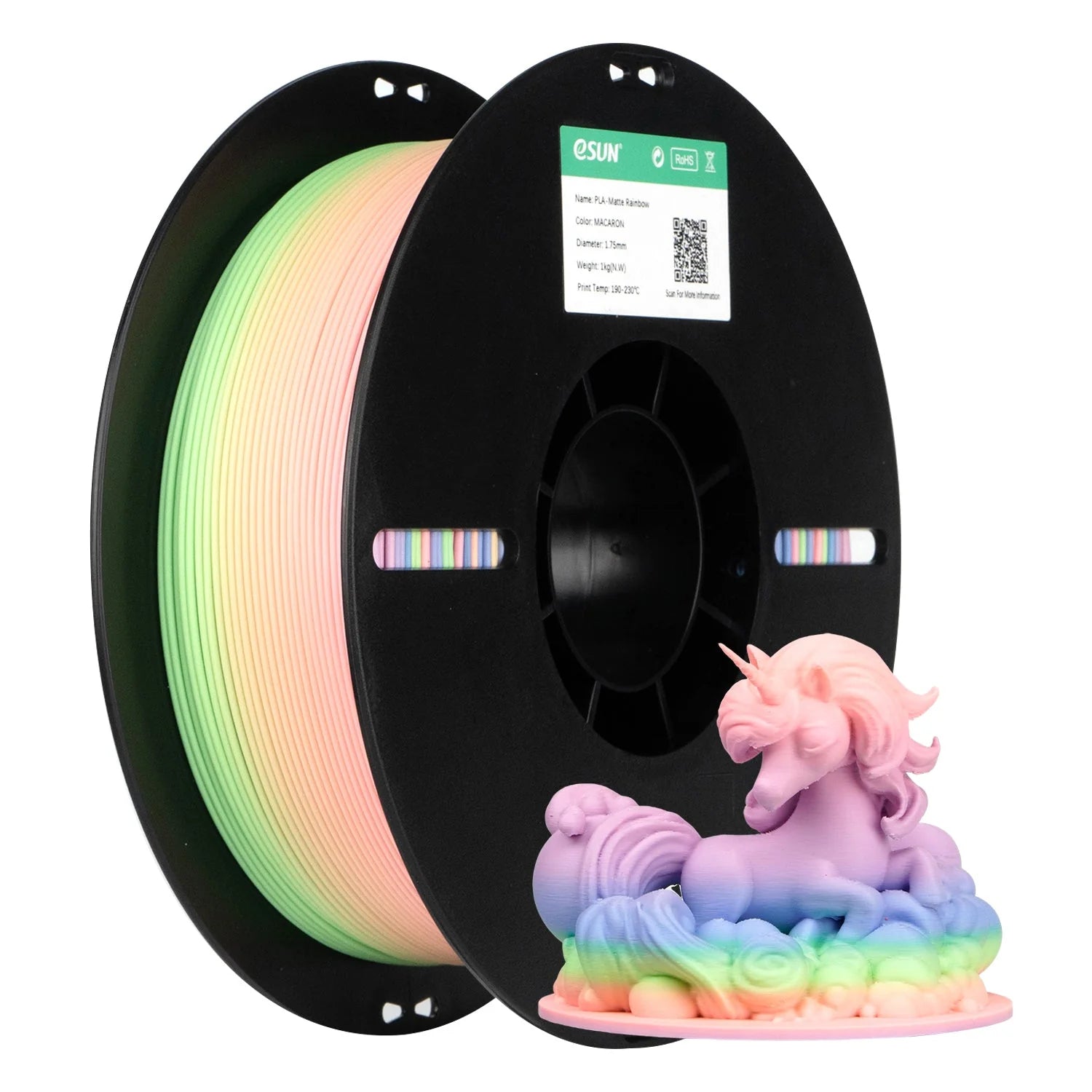 eSun Matte PLA 3D Print Filament 1.75mm 1kg