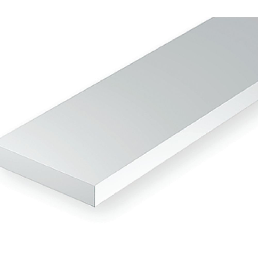 Evergreen 112 Styrene Strip .015 x .040 in (10 Pack)