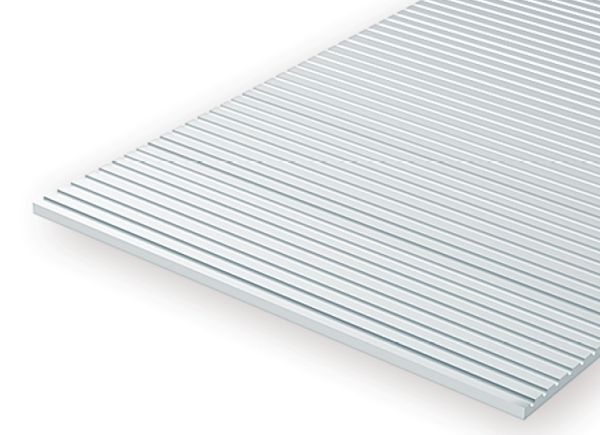Evergreen 12067 Styrene Car Siding O Scale, 12 x 24 in