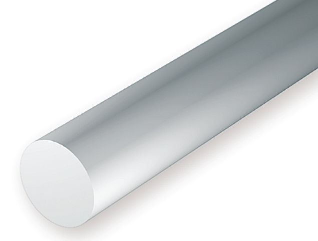Evergreen 221 Styrene Rod .047 (3/64) in (10 Pack)