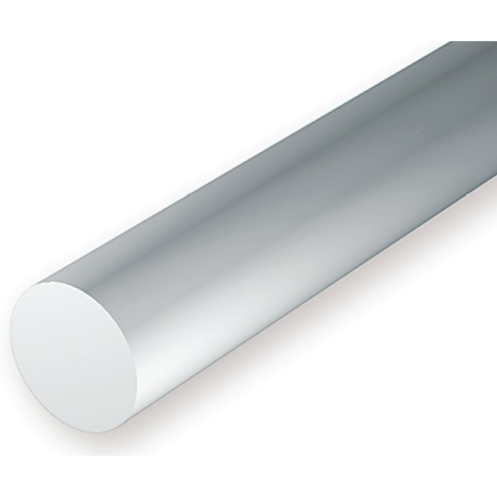 Evergreen 222 Styrene Rod .062 (1/16) in (8 Pack)