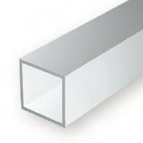 Evergreen 255 Styrene Square Tube .312 in (7.9 mm) (2 Pack)