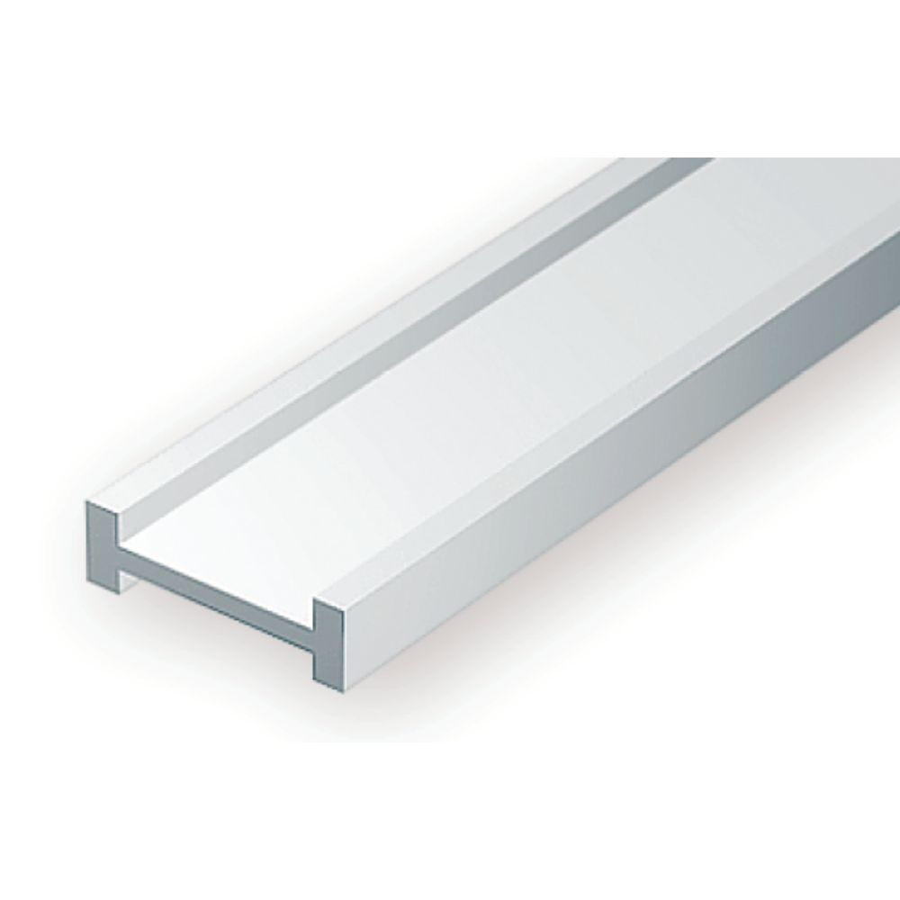 Evergreen 271 Styrene I-Beam .060 in (1.5 mm) (4 Pack)