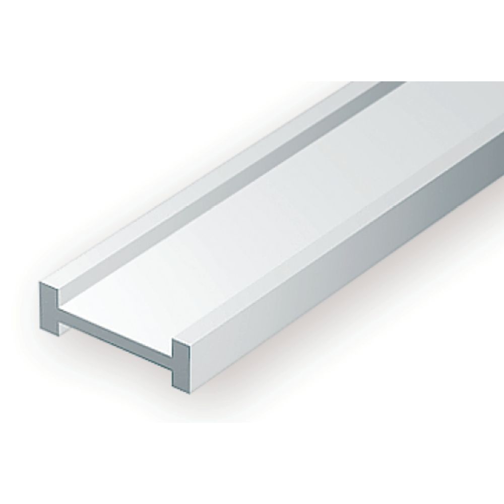 Evergreen 273 Styrene I-Beam .100 in (2.5 mm) (4 Pack)