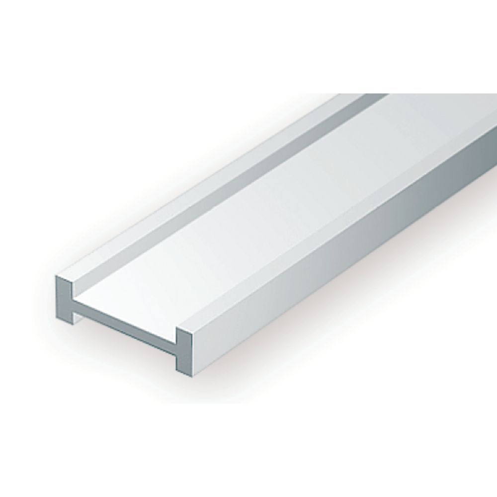 Evergreen 275 Styrene I-Beam .156 in (4.0 mm) (3 Pack)