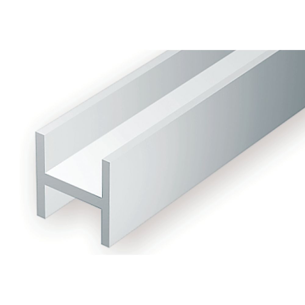 Evergreen 287 Styrene H-Column .250 in (6.4 mm) (2 Pack)