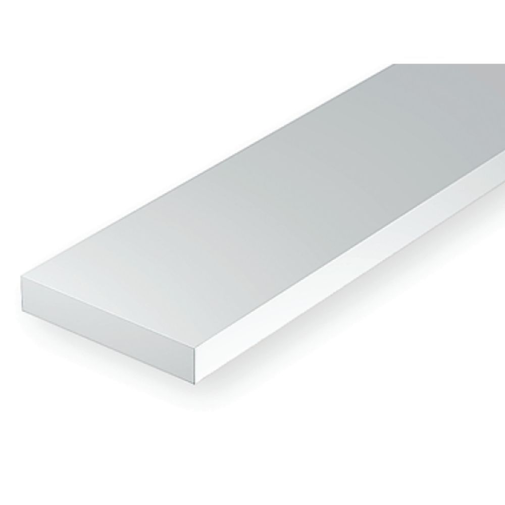Evergreen 399 Styrene Strip .188 x .250 x 24 in (6 Pack)