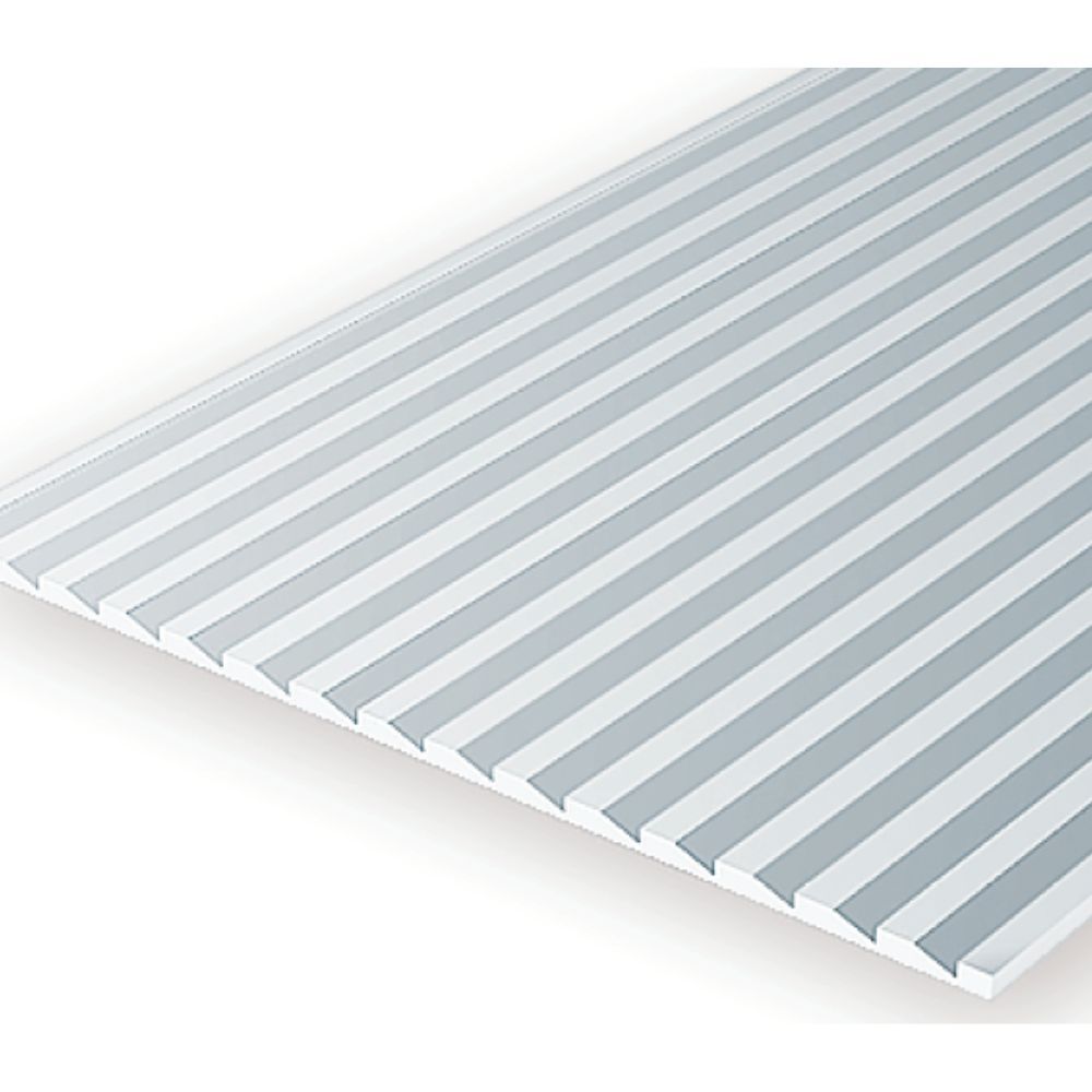 Evergreen 4062 Styrene Novelty Siding, .060 in Spacing, 6 x 12 in