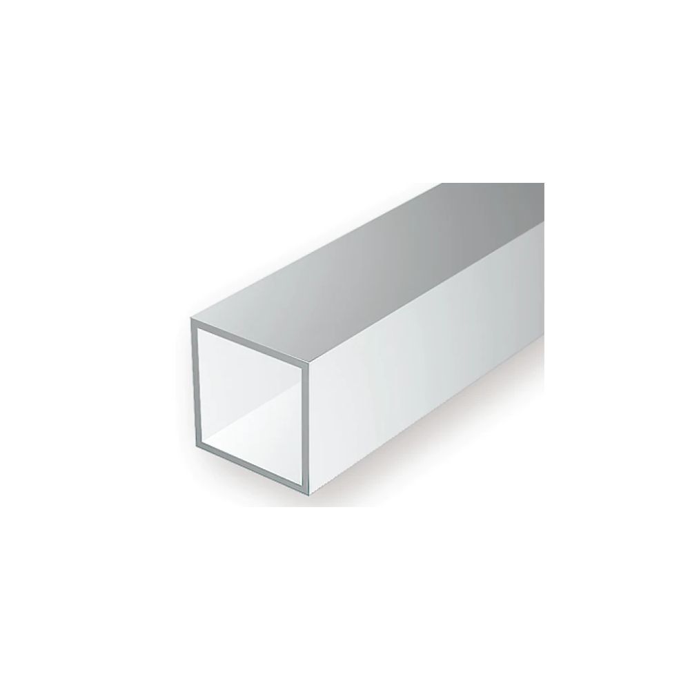 Evergreen 5252 Styrene Square Tube .125 in (15 Pack)