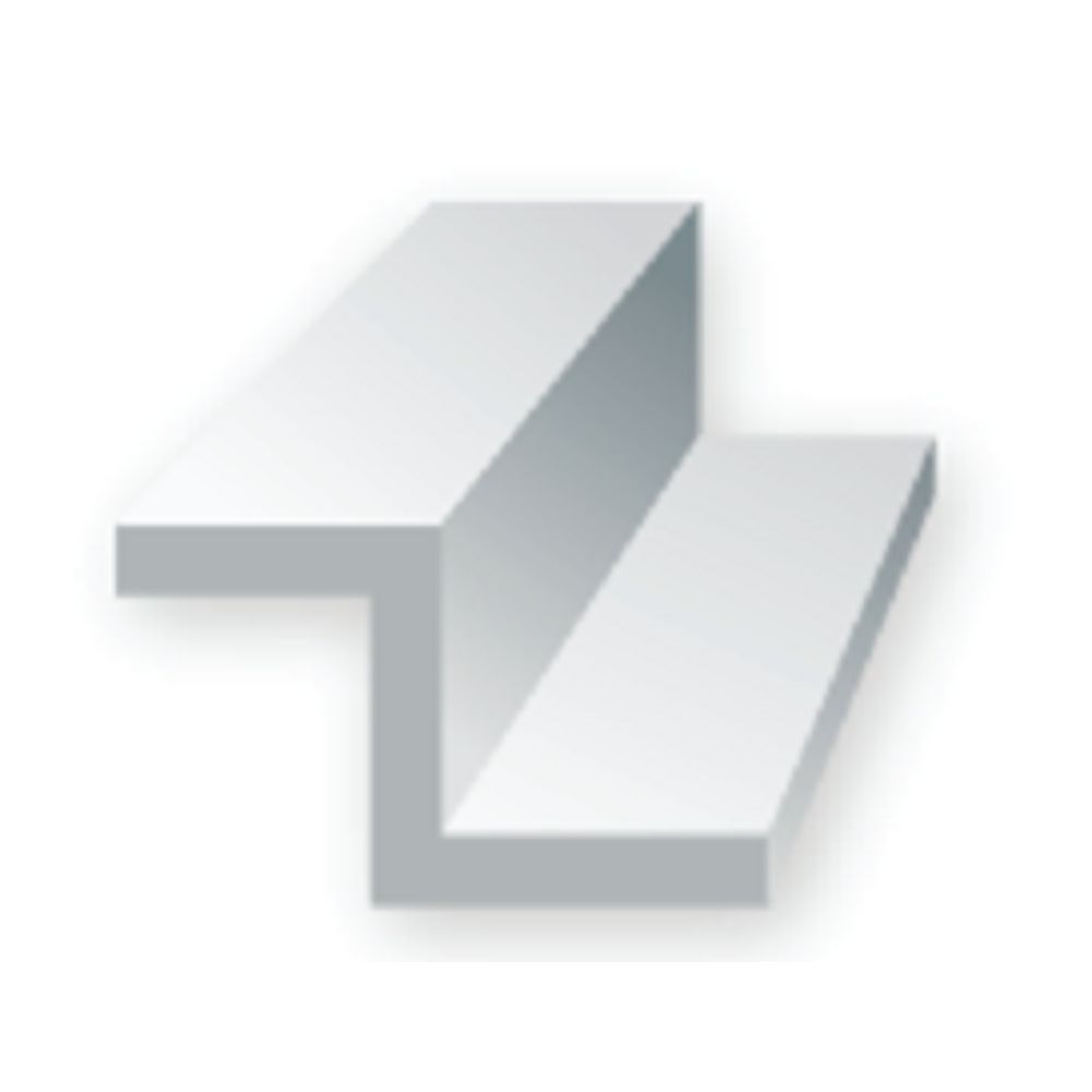Evergreen 755 Styrene Z-Channel 4.0 mm x 14 in (3 Pack)