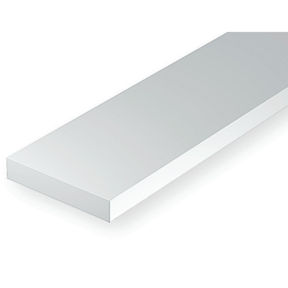 Evergreen 8206 HO Scale Styrene Strip 2 x 6 (10 Pack)