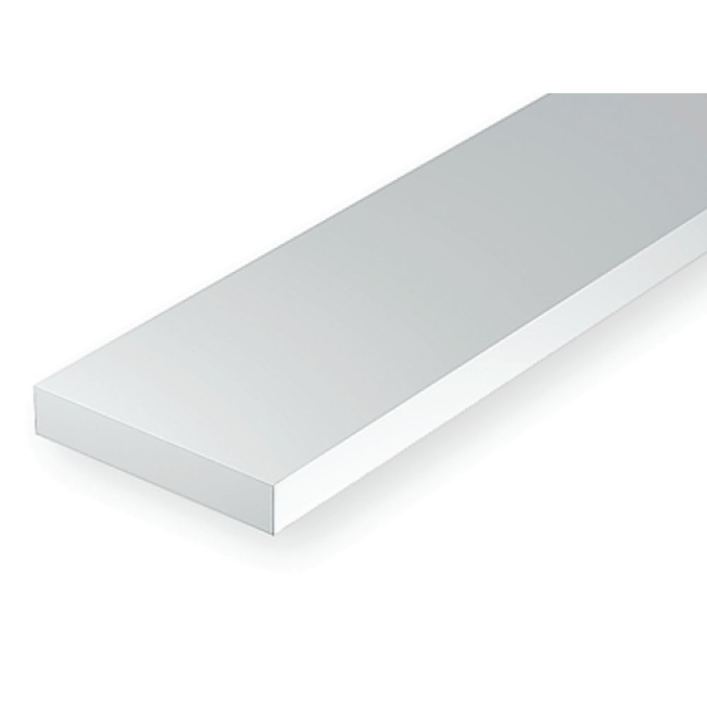 Evergreen 8608 HO Scale Styrene Strip 6 x 8 (10 Pack)