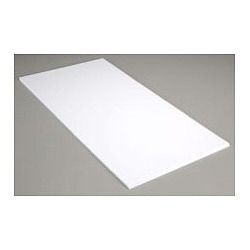 Evergreen 9260 White Styrene Sheet 11 x 14 in, 1.5 mm Thick (4 Pack)