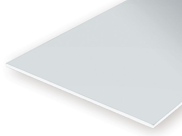 Evergreen 9513 Black Styrene Sheet 6 x 12 in, 0.50 mm Thick (3 Pack)