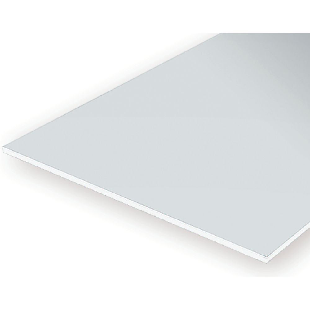 Evergreen 9514 Black Styrene Sheet 6 x 12 in, 0.75 mm Thick (2 Pack)