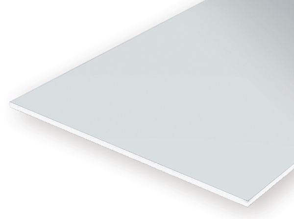 Evergreen 9904 Yellow Styrene Sheet 6 x 12 in, .010 in Thick (2 Pack)