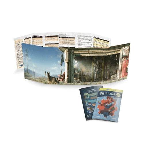 Fallout RPG - GM Screen, Booklet, Flysheet - Rising Sun FPV