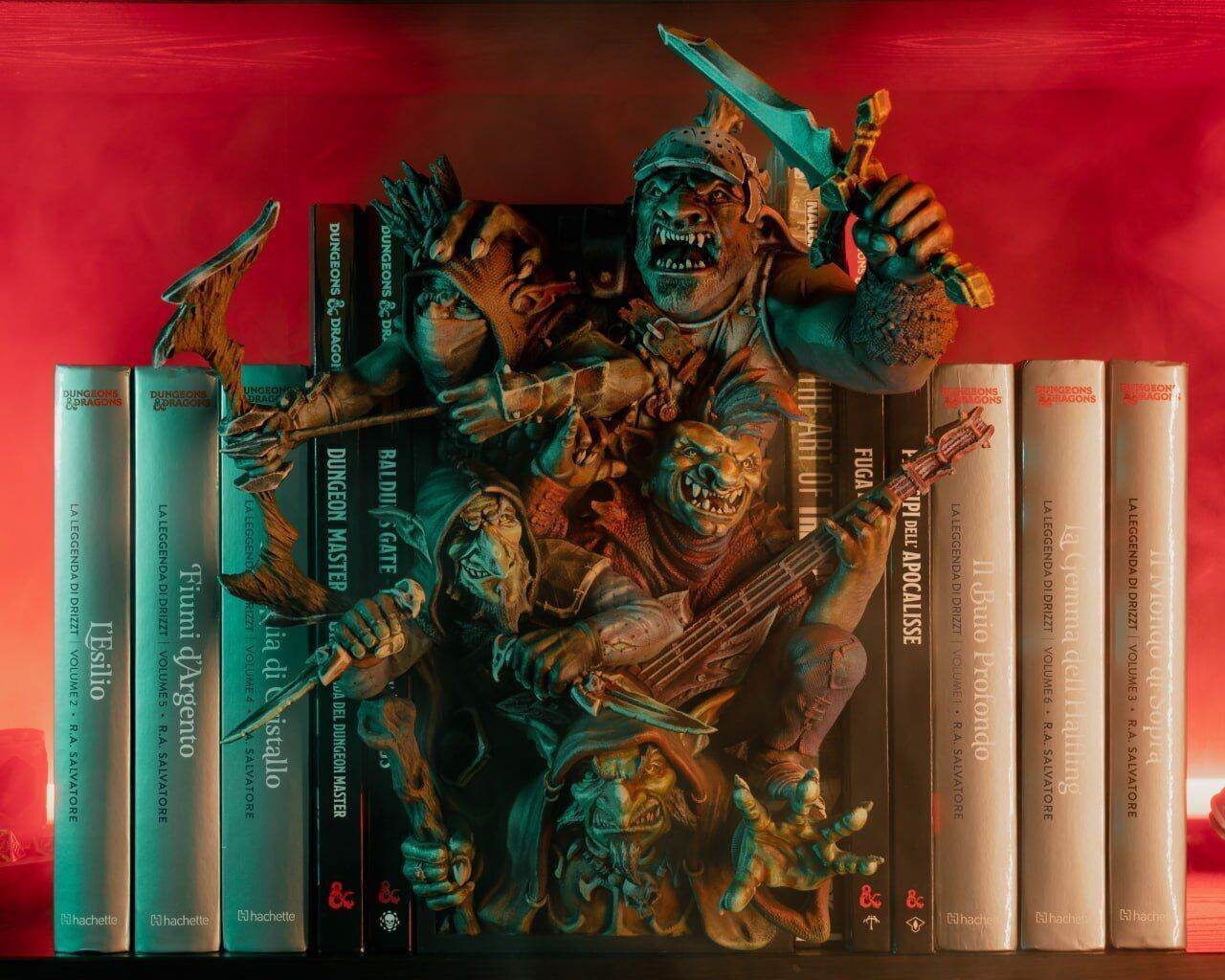 3D Printed Bookshelf Spacers – Custom Shelf Dividers Grey PLA+ & Painted Options - Rising Sun FPV