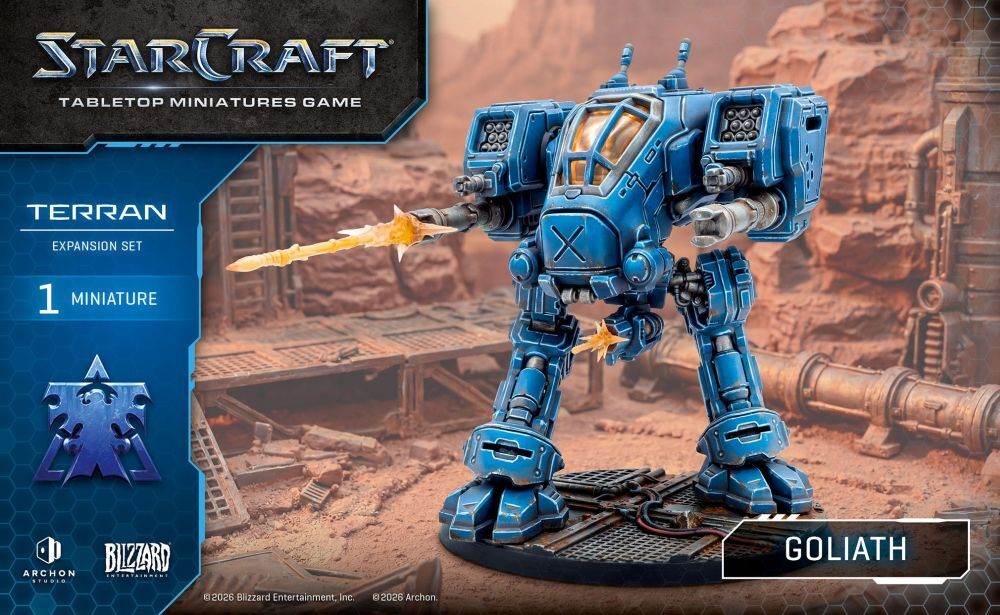 Starcraft Miniatures Games: Terran - Goliath - Expansion Set