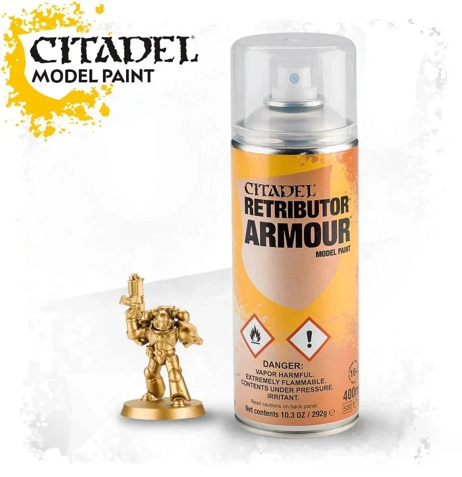 62-25 Citadel Spray Paint: Retributor Armour