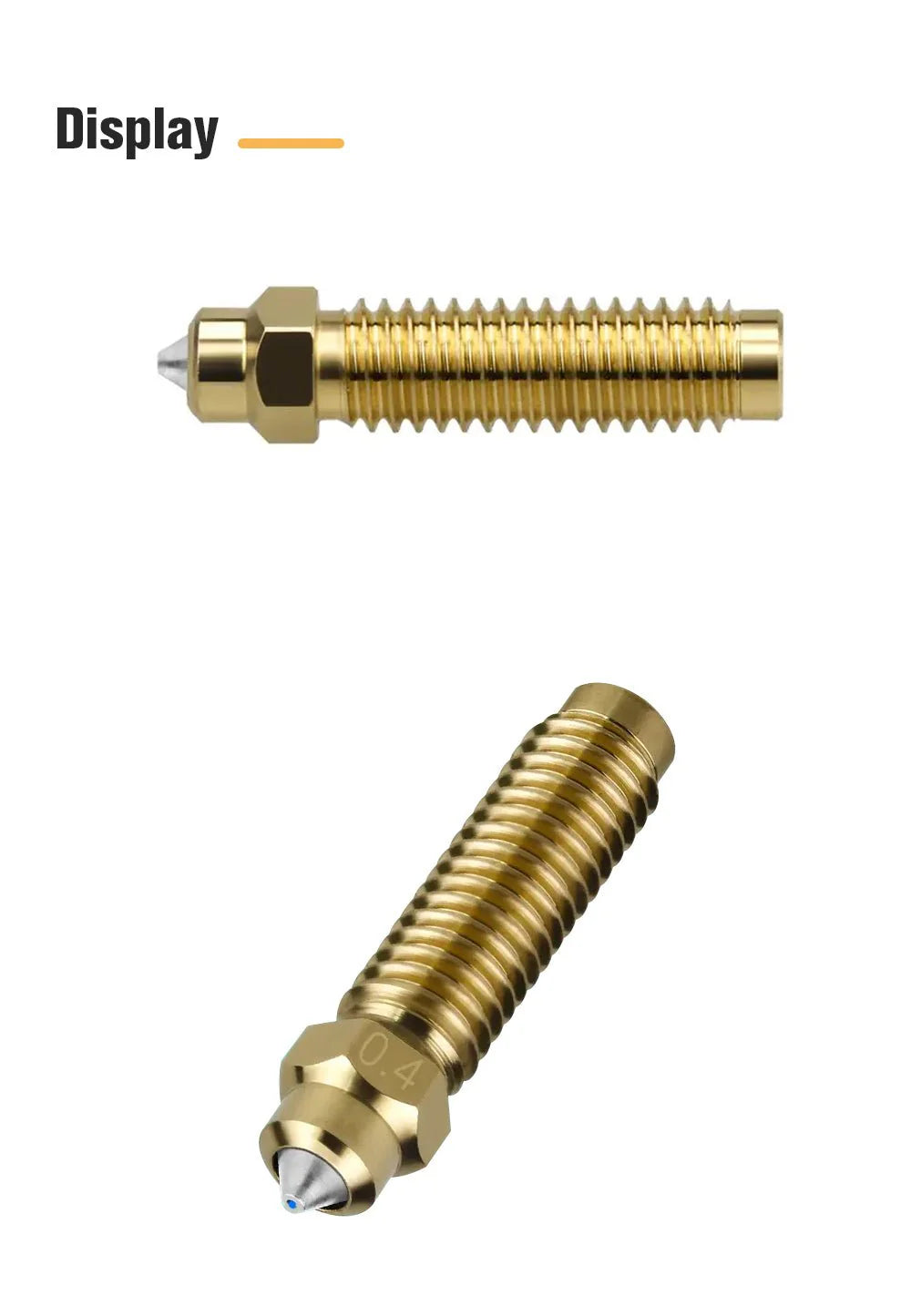 Elegoo Harden Nozzle For Neptune 4 Plus/ 4 Max/Centauri by Triangle labs