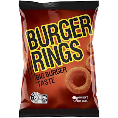Burger Rings 45 G