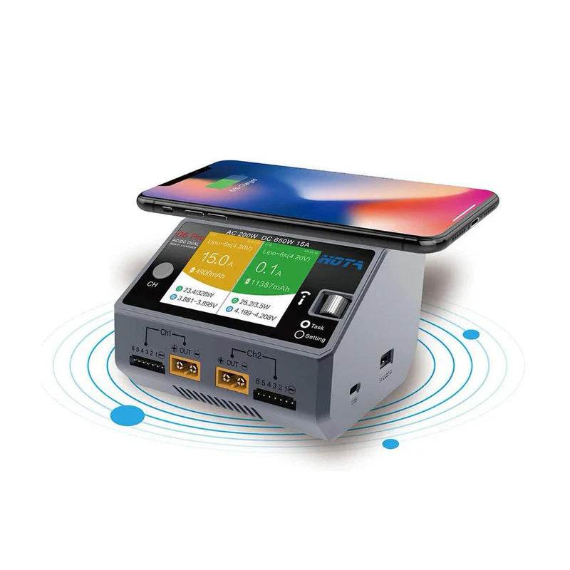 HOTA D6 PRO CHARGER AC200W DC650W 15A - Rising Sun FPV