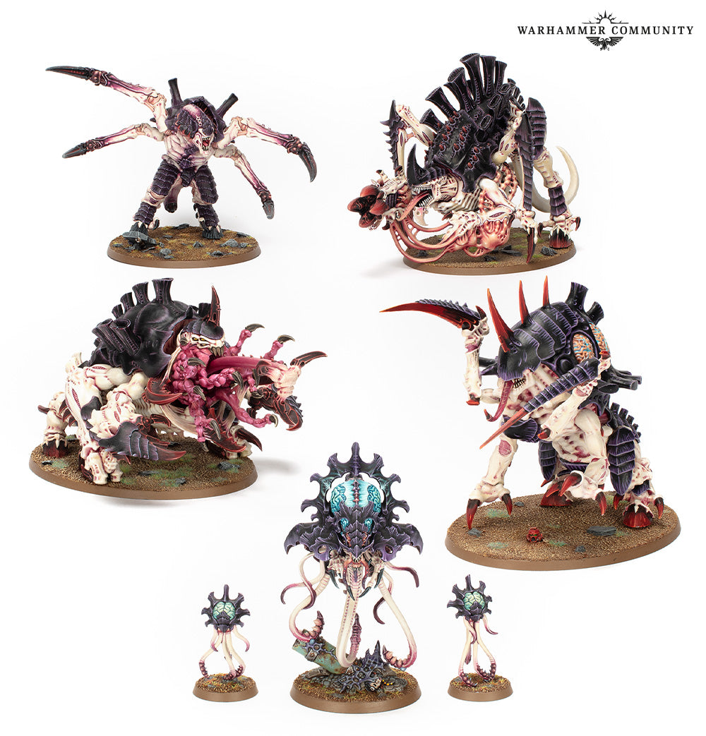 71-51 TYRANIDS: CRUSHER STAMPEDE - Preorder This product will be released at 28 November 2025