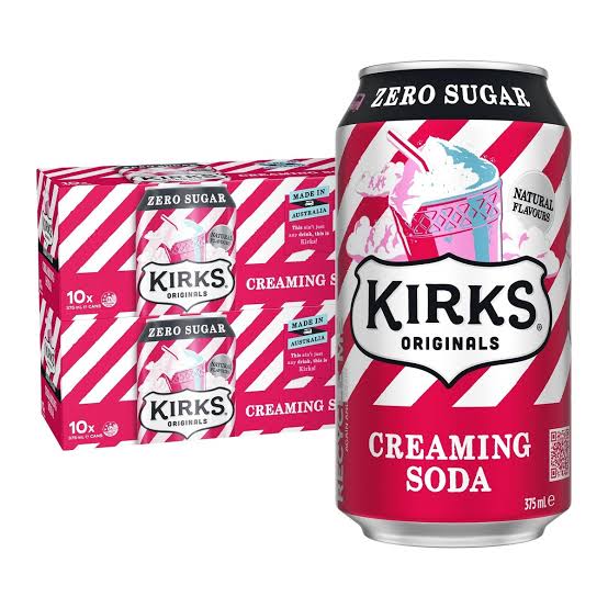 KIRKS CREAMING SODA Zero SUG 375ml
