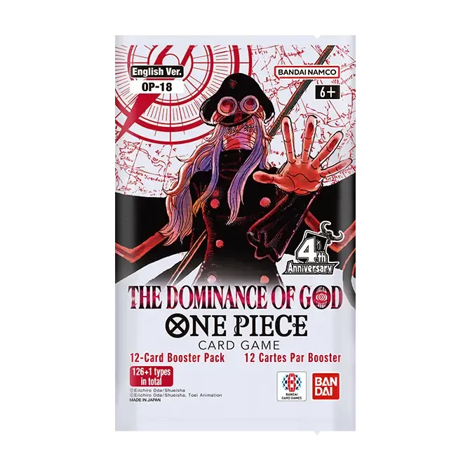 One Piece Card Game OP-18 The Dominance of God booster pack