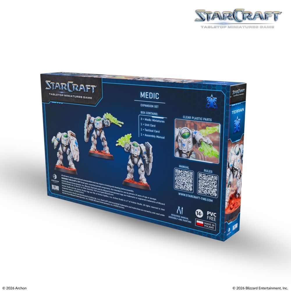 Starcraft Miniatures Games: Terran - Medic - Expansion Set
