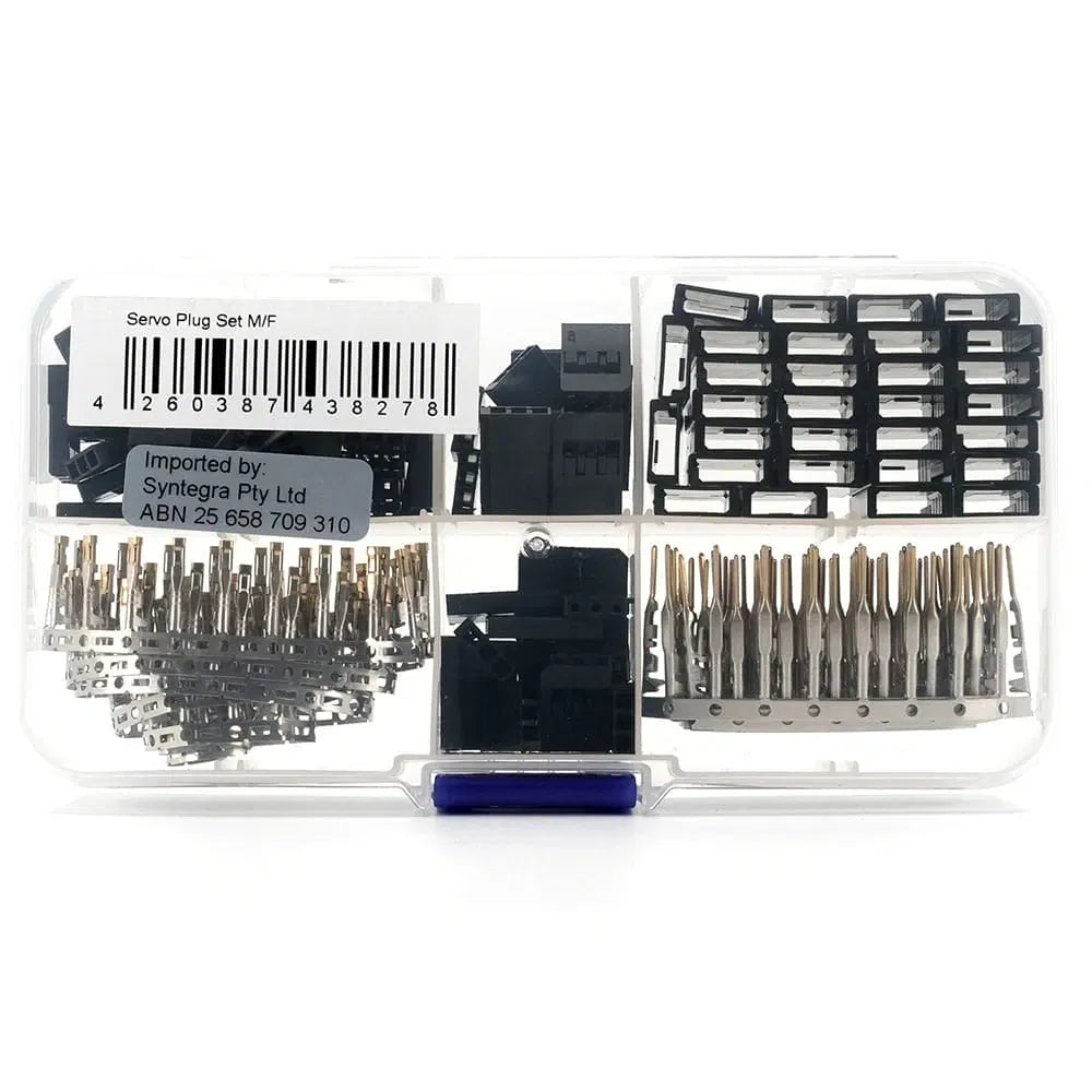 Plexa Servo Male and Female Connector Assorted Kit (30 pack)
