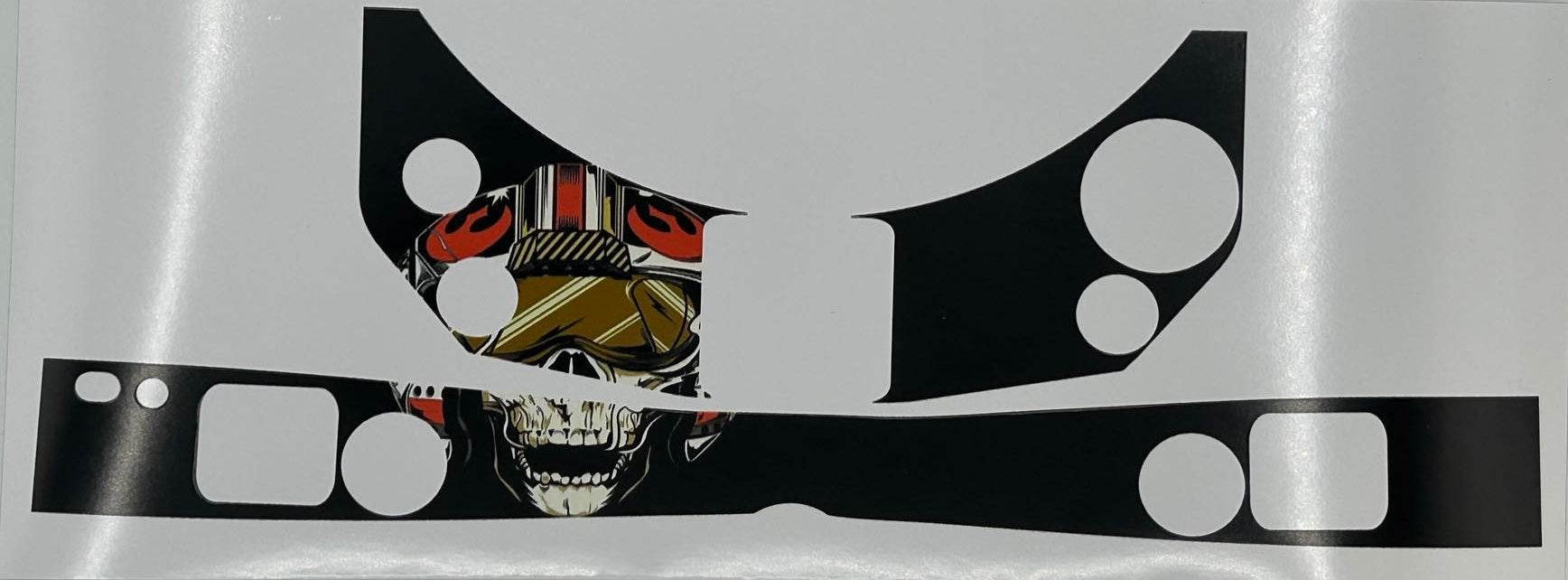 HDZero Goggle Skin - Rising Sun FPV