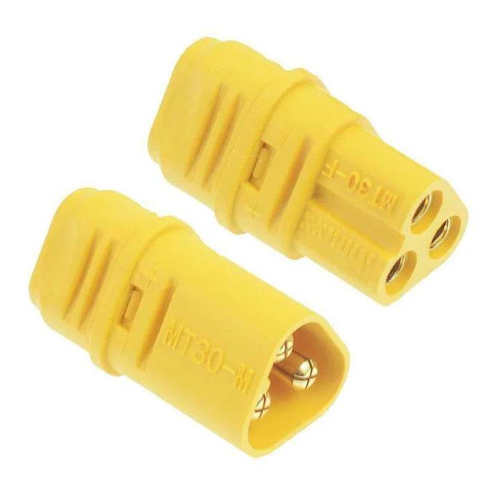 30A 500V MT30 Style High Current DC Connector (Pair with Sheath) - Rising Sun FPV