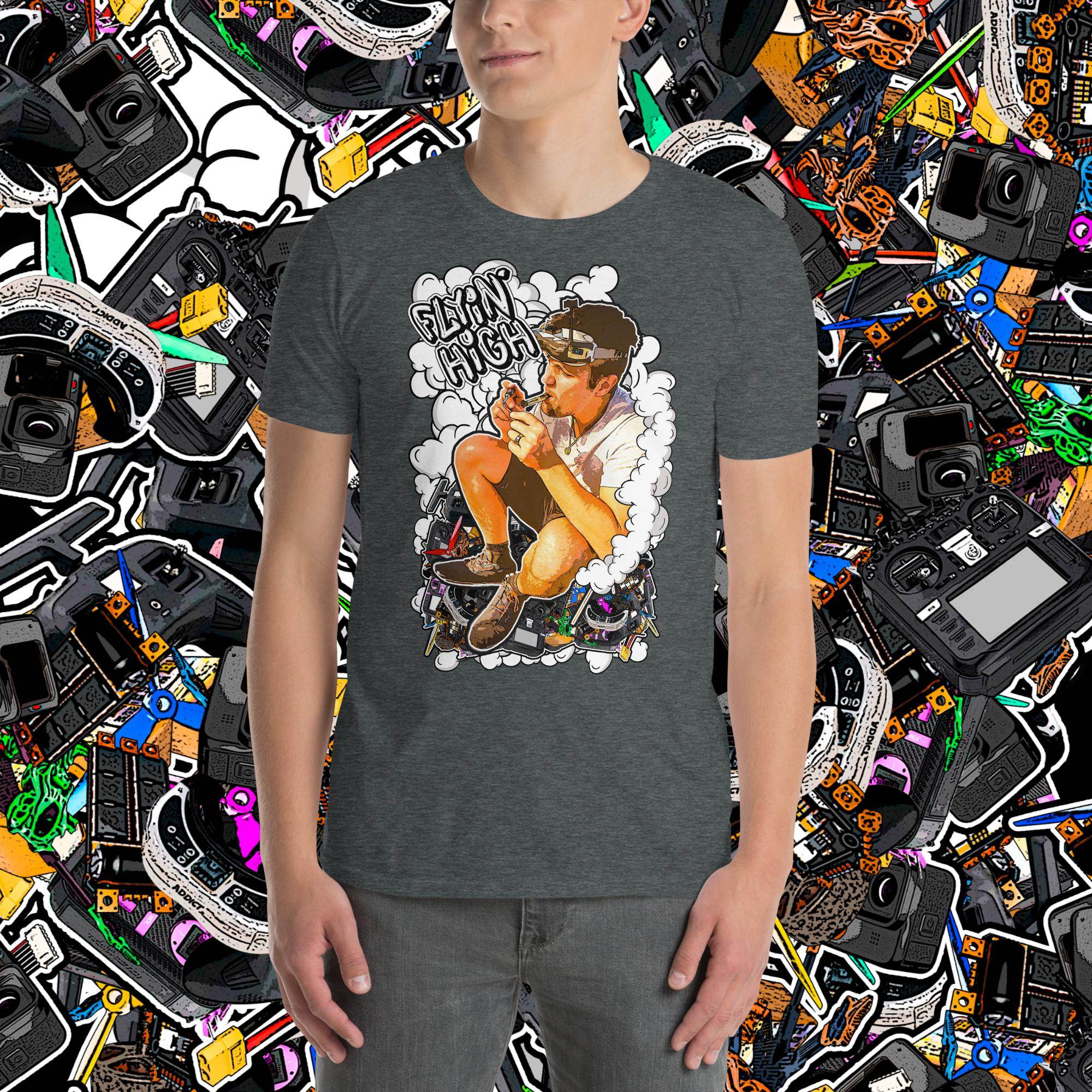 G'dayyyyyy Stu Here T-Shirt - Rising Sun FPV