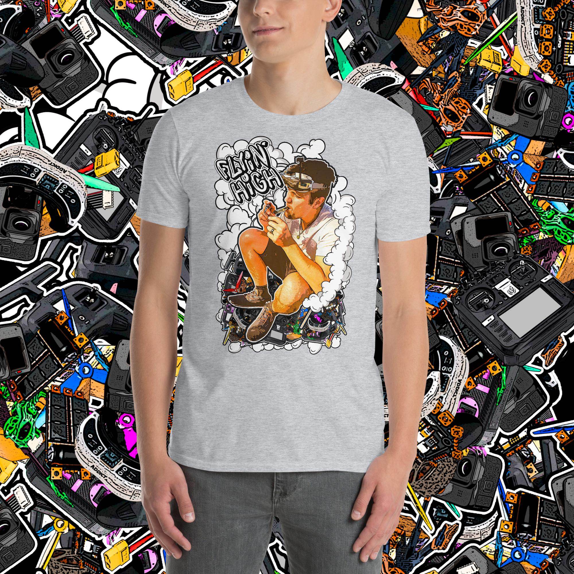 G'dayyyyyy Stu Here T-Shirt - Rising Sun FPV