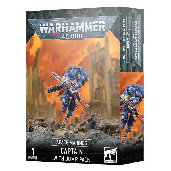 48-17 Space Marines: Captain With Jump Pack