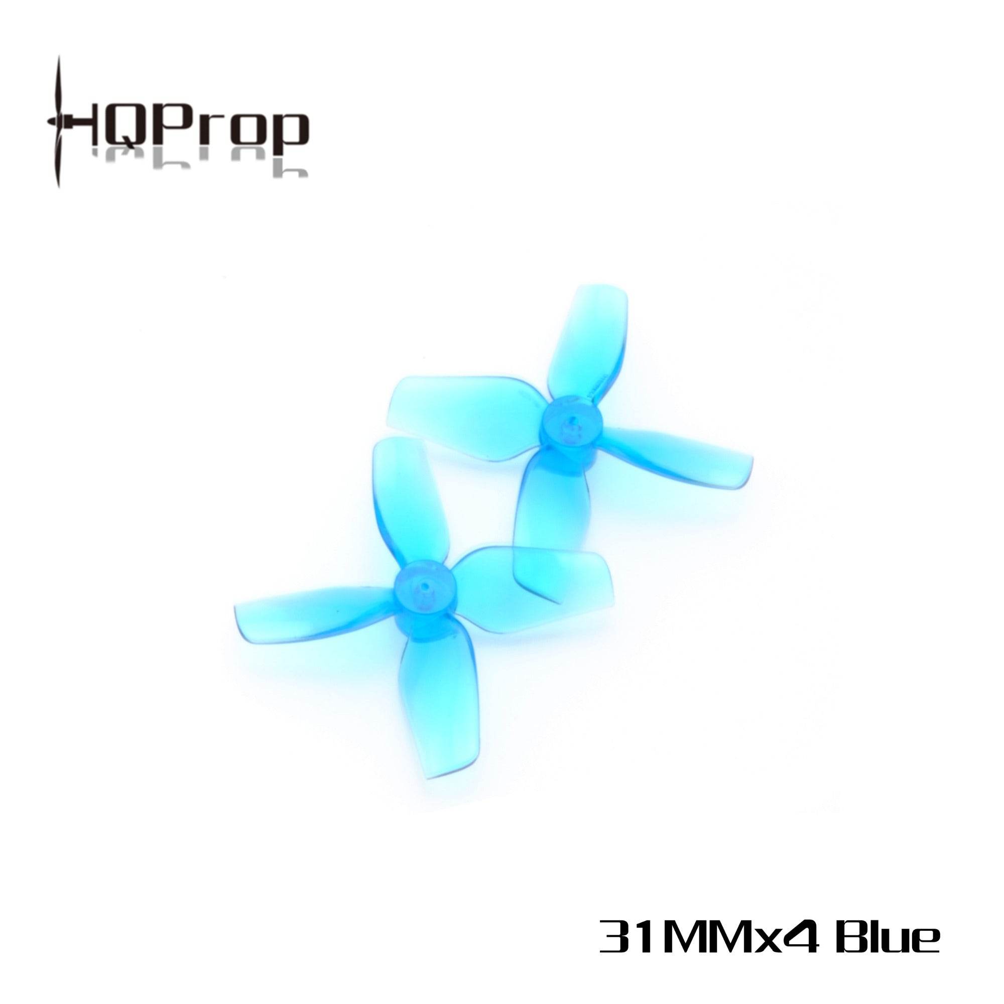 HQ Micro Whoop Prop 31MMX4 (2CW+2CCW)-Poly Carbonate-1MM Shaft - Rising Sun FPV