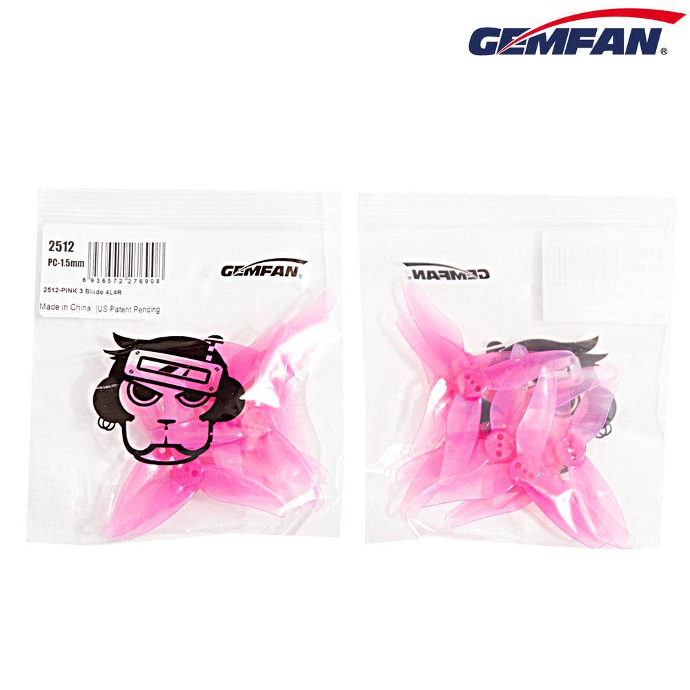 Gemfan 2512-3 Toothpick Props - Rising Sun FPV