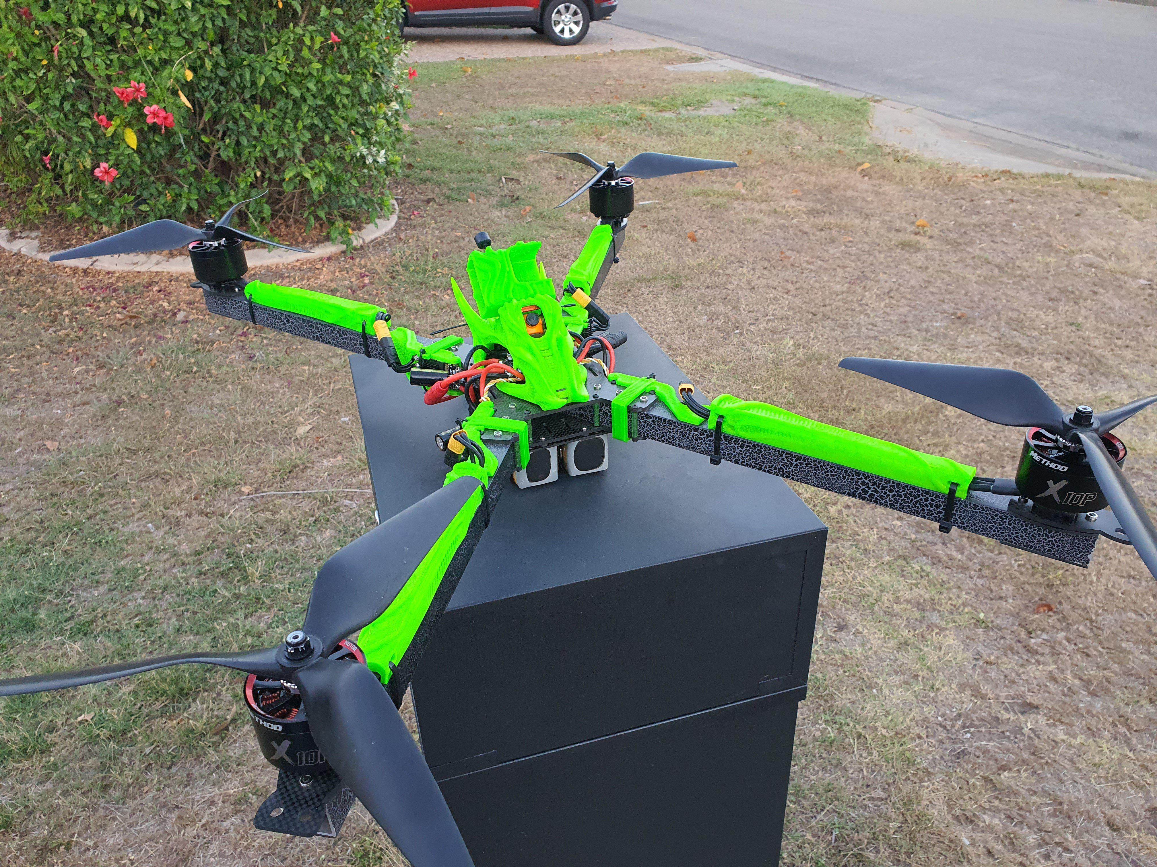 Big Fu*kin WEDGE (BFW) X-CLASS Frame - Rising Sun FPV