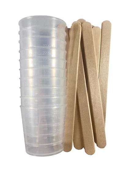 30ML MIXING CUPS + STIRRER 10PK - Rising Sun FPV