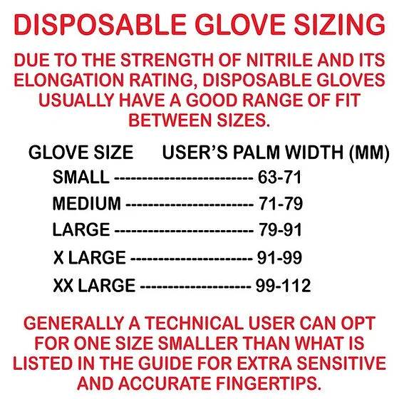 BLACK ROCKET NITRILE GLOVES 100 PACK - Rising Sun FPV