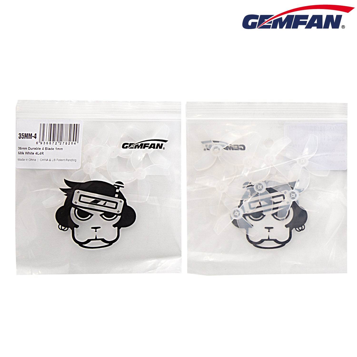 Gemfan Mirco Props 35MM-4(1.0mm hole) - Rising Sun FPV